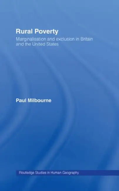 Buy Rural Poverty (English, Milbourne Paul) Online at Best Price - BookBajar