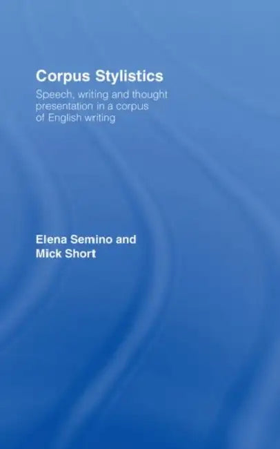 Buy Corpus Stylistics (English, Elena Semino) Online at Best Price - BookBajar