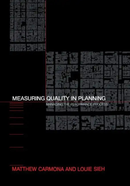 Buy Measuring Quality in Planning (English, Matthew Carmona) Online at Best Price - BookBajar