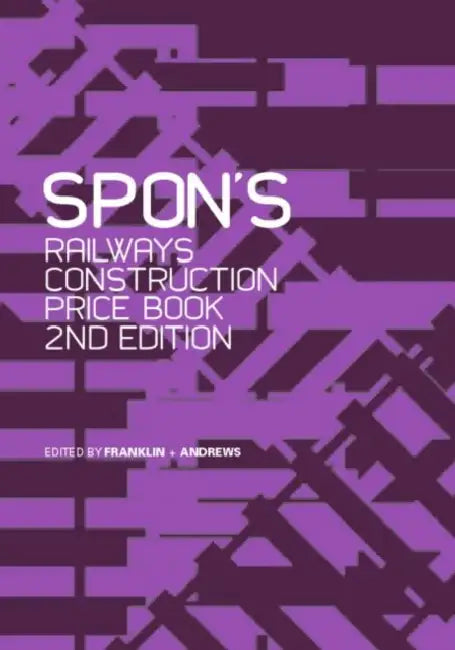 Buy Spon's Railways Construction Price Book (English, Franklin + Andrews) Online at Best Price - BookBajar