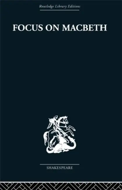 Buy Focus on Macbeth (English, John Russell Brown) Online at Best Price - BookBajar