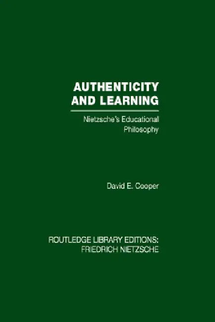 Buy Authenticity and Learning (English, David Cooper) Online at Best Price - BookBajar