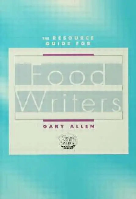 Buy Resource Guide for Food Writers (English, Gary Allen) Online at Best Price - BookBajar