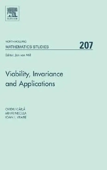 Buy Viability, Invariance and Applications (English, Ovidiu Carja | Mihai Necula | Ioan I. Vrabie) Online at Best Price - BookBajar