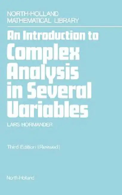 Buy An Introduction to Complex Analysis in Several Variables (English, L. Hormander) Online at Best Price - BookBajar