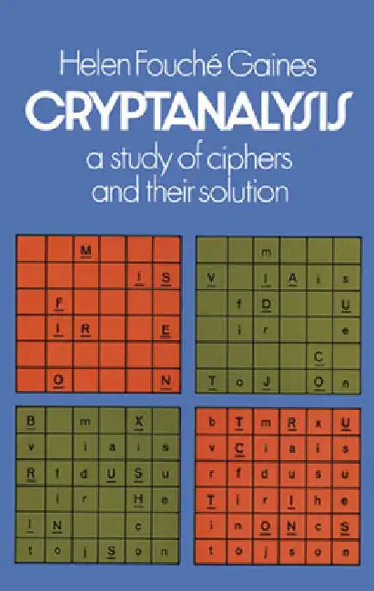 Buy Cryptanalysis (English, Helen F. Gaines) Online at Best Price - BookBajar