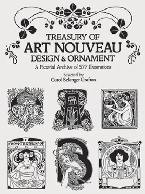 Buy Treasury of Art Nouveau Design & Ornament (English, Carol Belanger Grafton) Online at Best Price - BookBajar
