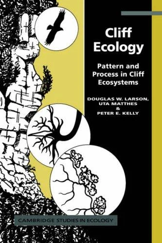 Buy Cliff Ecology (English, Douglas W. Larson | Uta Matthes | Peter E. Kelly) Online at Best Price - BookBajar