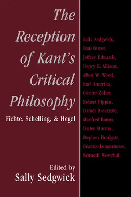 Buy The Reception of Kant's Critical Philosophy (English, Sally Sedgwick | Sedgwick Sally) Online at Best Price - BookBajar