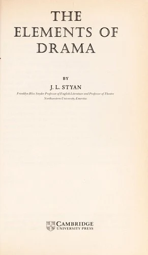 Buy The Elements of Drama (English, J. L. Styan) Online at Best Price - BookBajar