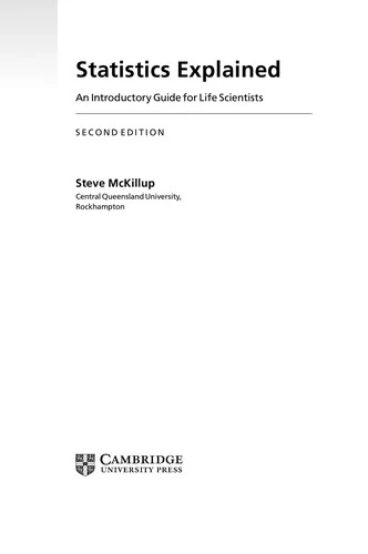 Buy Statistics Explained 2ed (English, Steve McKillup) Online at Best Price - BookBajar