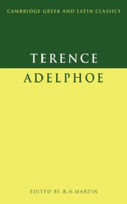 Buy Terence (English, Terence | R. H. Martin | P. E. Easterling) Online at Best Price - BookBajar