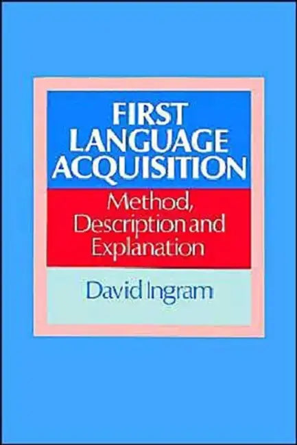 Buy First Language Acquisition (English, David Ingram) Online at Best Price - BookBajar