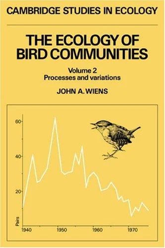 Buy The Ecology of Bird Communities (English, John A. Wiens | H. J. B. Birks | J. A. Wiens) Online at Best Price - BookBajar