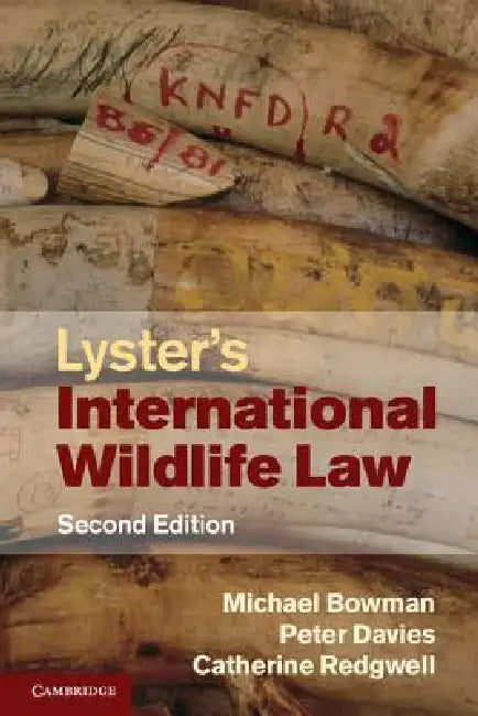 Buy Lyster's International Wildlife Law (English, Michael Bowman | Peter Davies | Catherine Redgwell) Online at Best Price - BookBajar