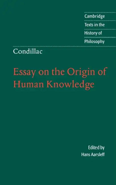 Buy Condillac (English, Etienne Bonnot de Condillac | Etienne Bonnot De Condillac | Hans Aarsleff) Online at Best Price - BookBajar