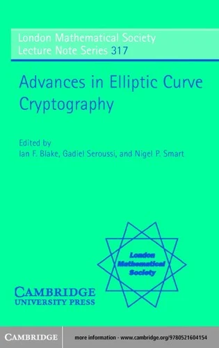 Buy Advances in Elliptic Curve Cryptography (English, Gadiel Seroussi | Nigel P. Smart | Ian F. Blake) Online at Best Price - BookBajar