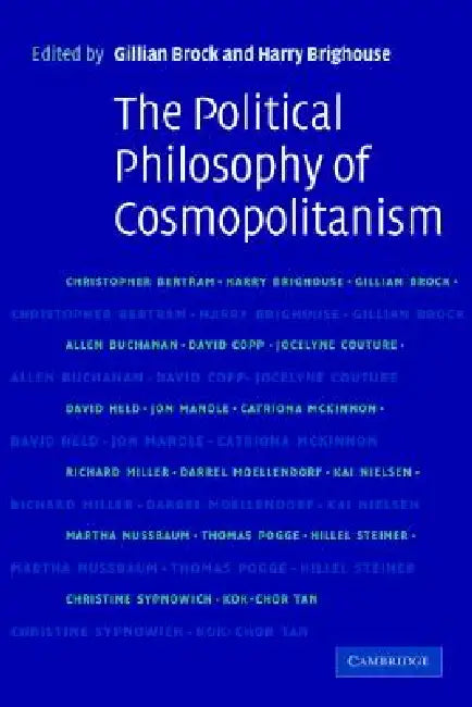 Buy Political Phil Cosmopolitanism (English, Gillian Brock | Harry Brighouse) Online at Best Price - BookBajar