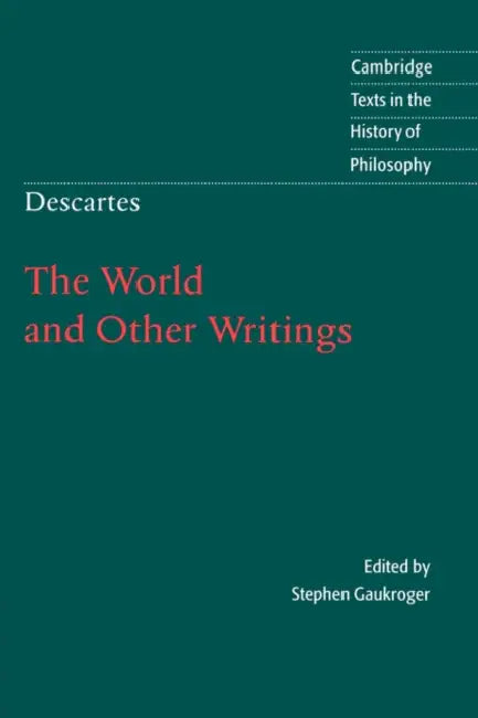 Buy Descartes (English, Rene Descartes | Stephen Gaukroger | Karl Ameriks) Online at Best Price - BookBajar