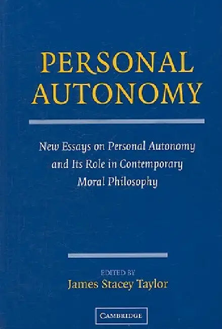 Buy Personal Autonomy (English, James Stacey Taylor) Online at Best Price - BookBajar