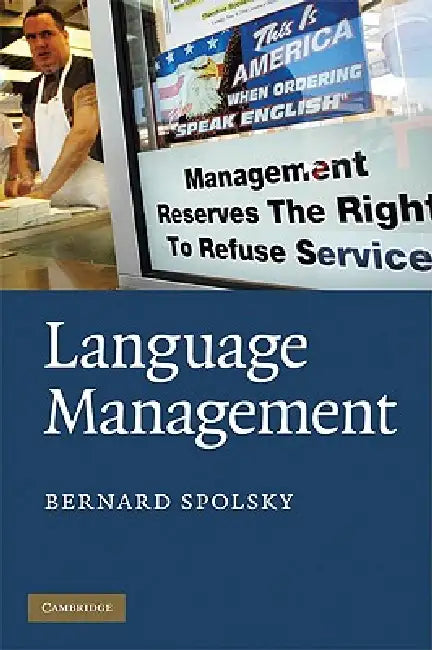 Buy Language Management (English, Bernard Spolsky) Online at Best Price - BookBajar