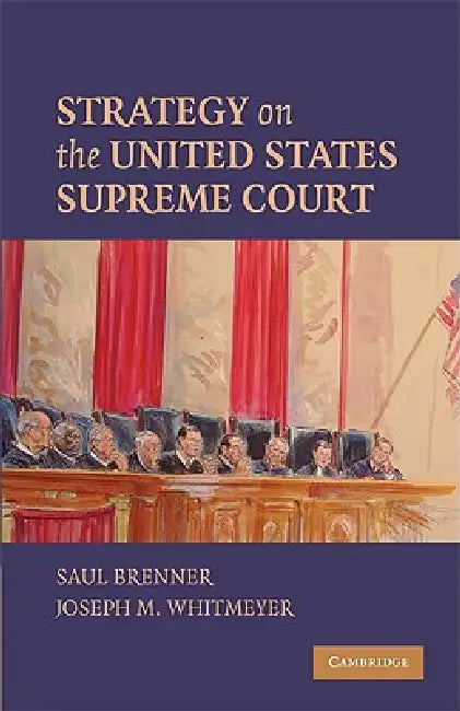 Buy Strategy on the United States Supreme Court (English, Saul Brenner | Joseph Whitmeyer) Online at Best Price - BookBajar