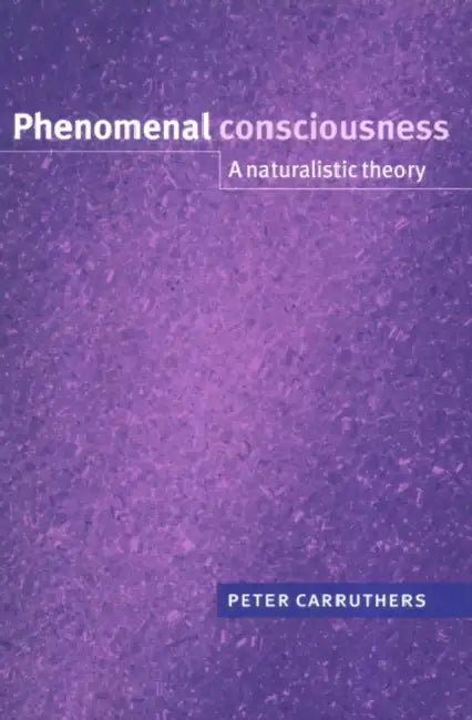 Buy Phenomenal Consciousness (English, Peter Carruthers) Online at Best Price - BookBajar