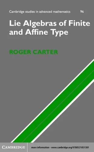 Buy Lie Algebras of Finite and Affine Type (English, Roger Carter) Online at Best Price - BookBajar