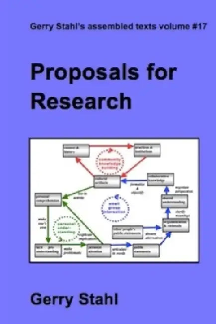 Buy Proposals for Research (English, Gerry Stahl) Online at Best Price - BookBajar