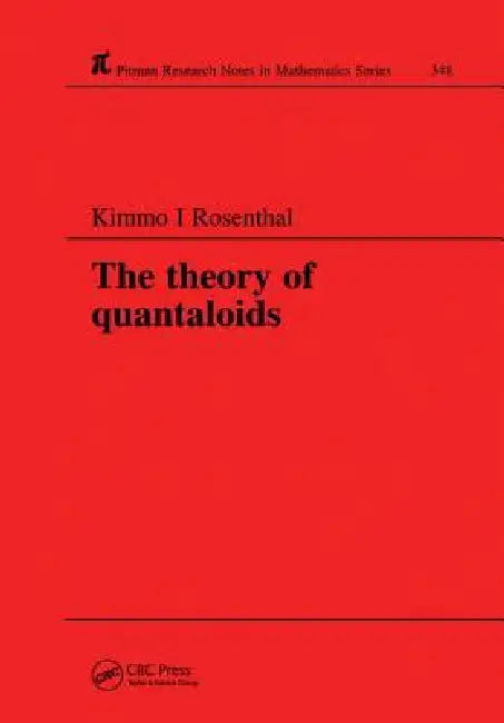 Buy The Theory of Quantaloids (English, K. I. Rosenthal) Online at Best Price - BookBajar