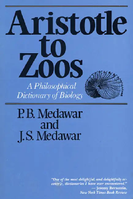 Buy Aristotle to Zoos (English, P. B. Medawar | J. S. Medawar) Online at Best Price - BookBajar