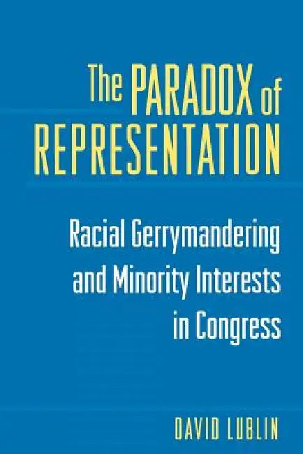 Buy The Paradox of Representation (English, David Lublin) Online at Best Price - BookBajar