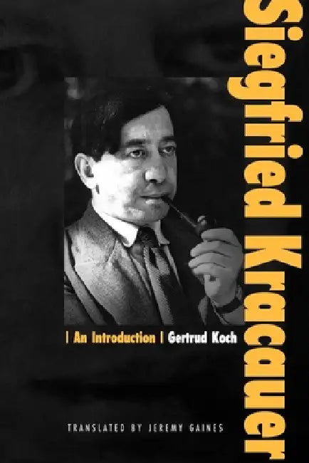 Buy Siegfried Kracauer (English, Gertrud Koch | Jeremy Gaines) Online at Best Price - BookBajar