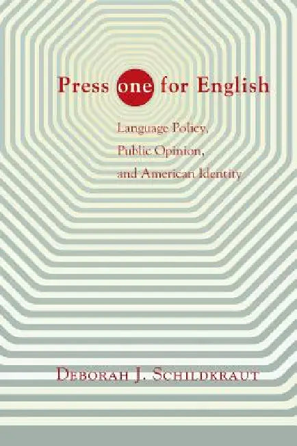 Buy Press "one" for English (English, Deborah J. Schildkraut) Online at Best Price - BookBajar