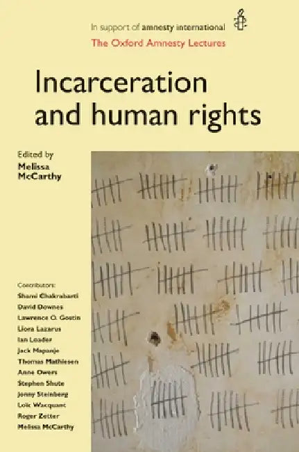 Buy Incarceration and Human Rights (English, Melissa McCarthy) Online at Best Price - BookBajar