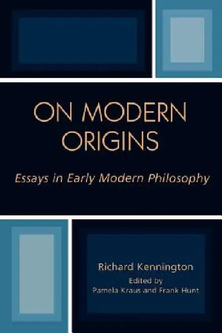 Buy On Modern Origins (English, Richard Kennington | Pamela Kraus | Frank Hunt) Online at Best Price - BookBajar
