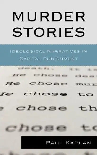 Buy Murder Stories (English, Paul Kaplan) Online at Best Price - BookBajar