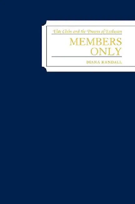 Buy Members Only (English, Diana Kendall) Online at Best Price - BookBajar