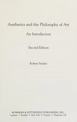 Buy Aesthetics and the Philosophy of Art (English, Robert Stecker) Online at Best Price - BookBajar
