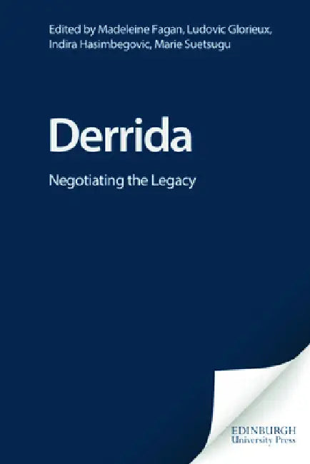 Buy Derrida (English, Madeleine Fagan | Ludovic Glorieux | Indira Hasimbegovic) Online at Best Price - BookBajar
