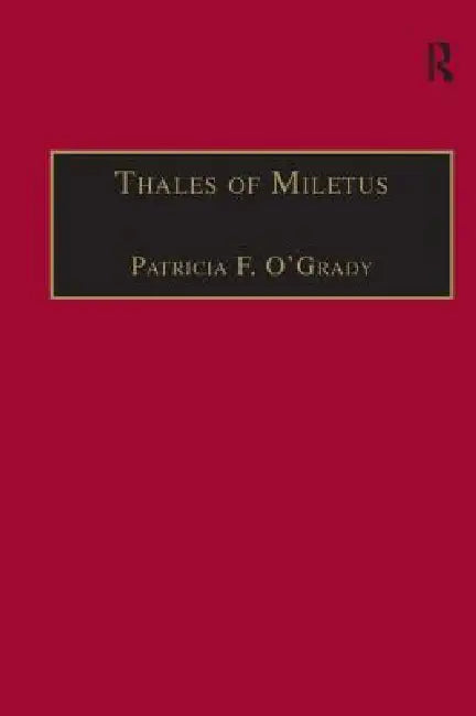 Buy Thales of Miletus (English, Patricia F. O'Grady) Online at Best Price - BookBajar