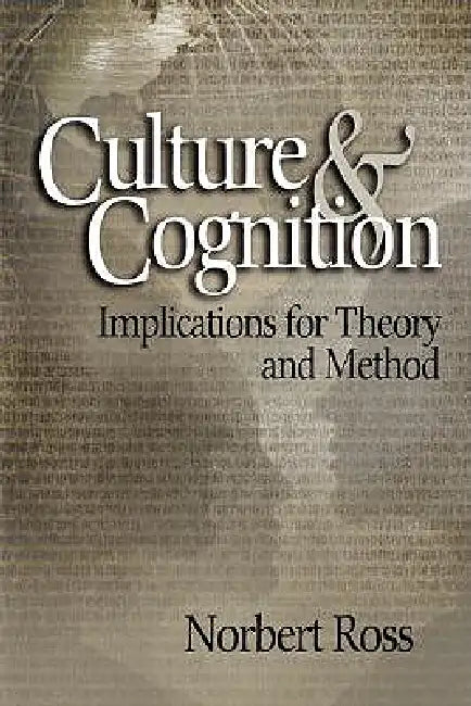 Buy Culture and Cognition (English, Norbert Ross) Online at Best Price - BookBajar