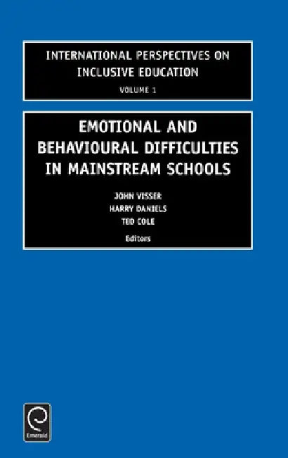 Buy Emotional and Behavioural Difficulties in Mainstream Schools (English, John Visser | Ted Cole | Harry Daniels) Online at Best Price - BookBajar