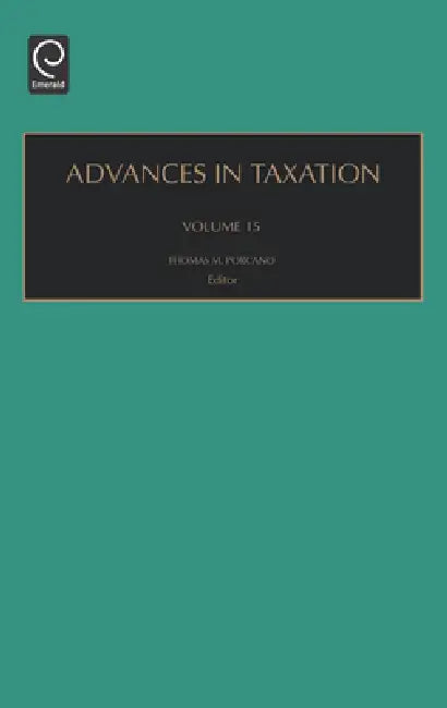 Buy Advances in Taxation (English, Thomas M. Porcano) Online at Best Price - BookBajar