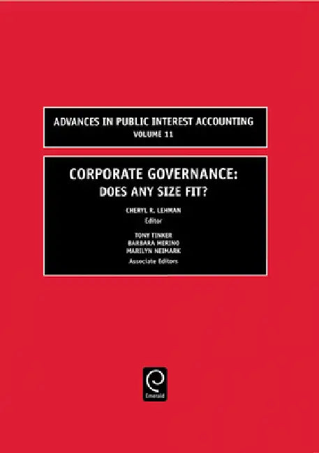 Buy Corporate Governance (English, Cheryl R. Lehman | Barbara Dubis Merino | Marilyn Neimark) Online at Best Price - BookBajar