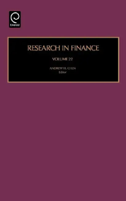 Buy Research in Finance (English, Andrew H. Chen) Online at Best Price - BookBajar