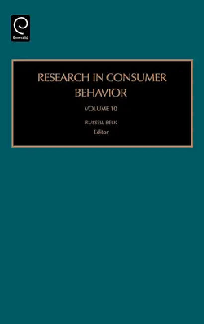 Buy Research in Consumer Behavior (English, Russell W. Belk) Online at Best Price - BookBajar