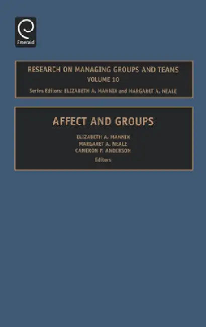 Buy Affect & Group (English, Cameron Anderson | R. Wageman | Elizabeth A. Mannix) Online at Best Price - BookBajar