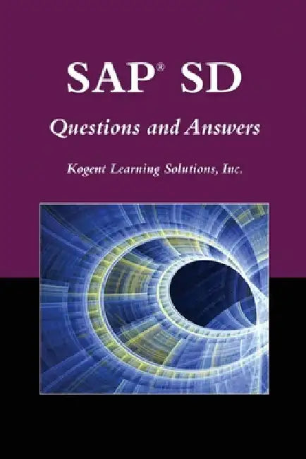Buy Sap(r) SD Questions and Answers (English, Kogent Learning Solutions) Online at Best Price - BookBajar