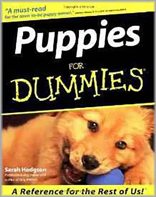 Buy Puppies For Dummies (English, Sarah Hodgson) Online at Best Price - BookBajar